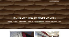 Desktop Screenshot of mcgrewwoodwork.com